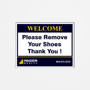 Remove Your Shoes